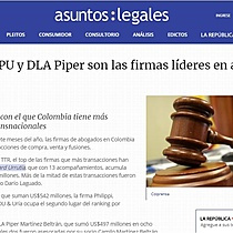 Brigard, PPU y DLA Piper son las firmas lderes en asesorar negocios